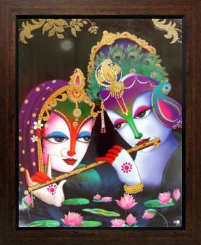 Lord Krishna Radha Krishna Poster Paper Print Art Paintings Religious Decorative Posters In India Buy Art Film Design Movie Music Nature And Educational Paintings Wallpapers At Flipkart Com