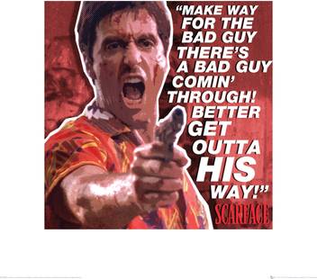 Scarface Bad Guy Photographic Paper Movies Posters In India Buy Art Film Design Movie Music Nature And Educational Paintings Wallpapers At Flipkart Com