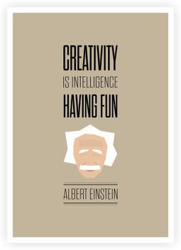 Posterhouzz Creativity Is Intelligence Having Fun Albert Einstein Quotes Poster Paper Print Quotes Motivation Posters In India Buy Art Film Design Movie Music Nature And Educational Paintings Wallpapers At Flipkart Com