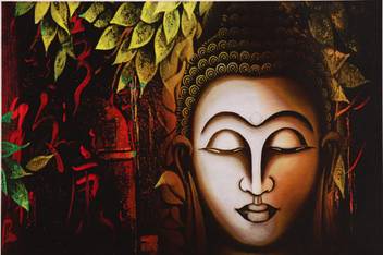 Buddha Fine Art Print Unframed Wall Sticker Poster Big Vinly 24 X 48 Inches Fine Art Print Art Paintings Posters In India Buy Art Film Design Movie Music