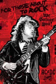 Ac Dc For Those About To Rock Paper Print Music Posters In India Buy Art Film Design Movie Music Nature And Educational Paintings Wallpapers At Flipkart Com