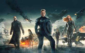 Captain America The Winter Soldier H Da Vinci Canvas Art