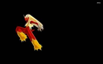 Blaziken Pokemon Athah Fine Quality Poster Paper Print Gaming