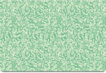 Abstract Green Floral Pattern Paper Print Abstract Posters In