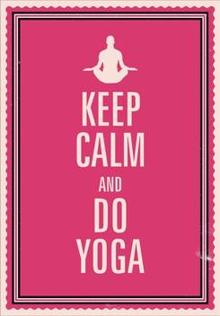 Posterhouzz Keep And Do Yoga Poster Fine Art Print Quotes Motivation Posters In India Buy Art Film Design Movie Music Nature And Educational Paintings Wallpapers At Flipkart Com