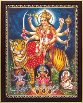 Goddess Ambaji Amba Ambe Mata Poster Paper Print Art Paintings Religious Decorative Posters In India Buy Art Film Design Movie Music Nature And Educational Paintings Wallpapers At Flipkart Com