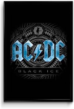 Acdc Neon Canvas Art Vehicles Abstract Minimal Art Posters In