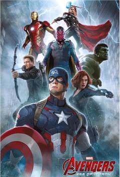 Avengers Age Of Ultron Movie Poster Officially Licensed Paper Print Movies Posters In India Buy Art Film Design Movie Music Nature And Educational Paintings Wallpapers At Flipkart Com