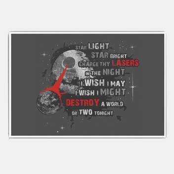 Star Wars Quote 18x12 Paper Print Abstract Posters In India