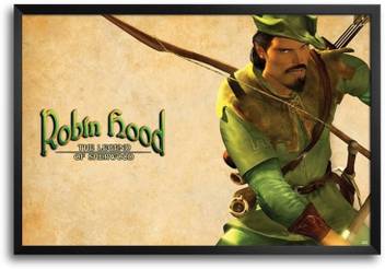 Robin Hood Framed Photographic Paper Gaming Posters In India Buy Art Film Design Movie Music Nature And Educational Paintings Wallpapers At Flipkart Com