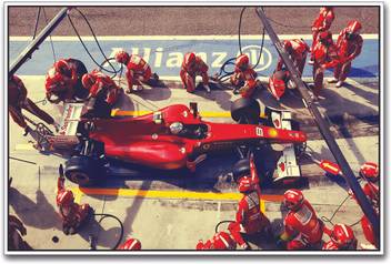 F1 Car Pit Stop Paper Print Vehicles Posters In India Buy Art Film Design Movie Music Nature And Educational Paintings Wallpapers At Flipkart Com