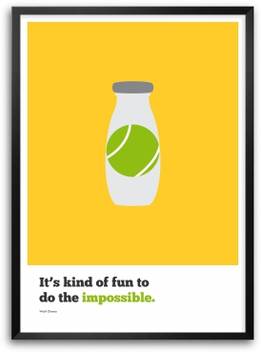 Fun To Do Impossible Walt Disney Inspirational Quotes Wall Decor Framed Poster Paper Print Lab No 4 Posters Quotes Motivation Posters In India Buy Art Film Design Movie Music