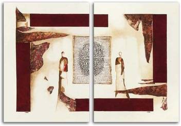 Abstract Split Art Print Canvas Art Art Paintings Posters In