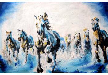 Tallenge Horse Premier League A3 Size Premium Quality Rolled