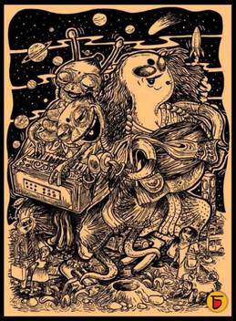 Athah Poster Alien Eunuchs Artwork Artist Charbak Dipta Photographic Paper Rolled Paper Print Humor Posters In India Buy Art Film Design Movie Music Nature And Educational Paintings Wallpapers At Flipkart Com