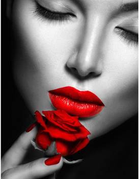 Artzfolio Sexy Woman With Red Lips Unframed Art Print Canvas 39 1 Inch X 30 Inch Painting Price In India Buy Artzfolio Sexy Woman With Red Lips Unframed Art Print Canvas 39 1