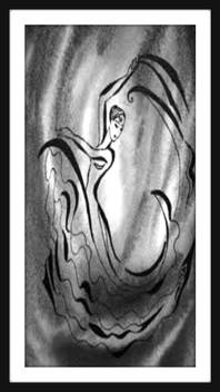 Barbie Doll Dancing Painting Fine Art Print Abstract Posters In