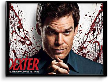 Dexter Morgan Canvas Art Maps Movies Tv Series Posters In