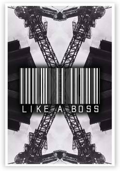 Posterguy Like A Boss Motivational Poster Motivational A3 Poster
