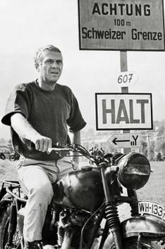 Steve Mcqueen The Great Escape Paper Print Personalities