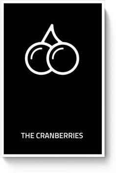 Posterguy The Cranberries Poster Music Minimalism Minimal Music Bands Poster Paper Print Music Posters In India Buy Art Film Design Movie Music Nature And Educational Paintings Wallpapers At Flipkart Com