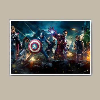 Marvel Avengers Superheroes Wall Hang Fine Art Print Abstract Posters In India Buy Art Film Design Movie Music Nature And Educational Paintings Wallpapers At Flipkart Com