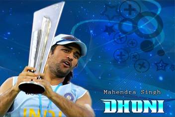 Ms Dhoni Poster Paper Print Mega Product Posters Quotes