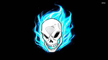 Blue Flames Surrounding The Ghost Rider Athah Fine Quality Poster Paper Print Comics Posters In India Buy Art Film Design Movie Music Nature And Educational Paintings Wallpapers At Flipkart Com