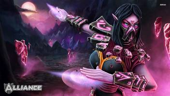 Templar Assassin Dota 2 Athah Fine Quality Poster Paper Print