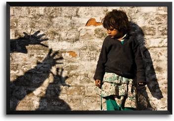 Siddharth Setia Save Girl Child Paper Print Siddharth Setia