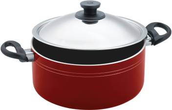Pigeon Nonstick Biryani Pot 11 L With Lid Price In India Buy Pigeon Nonstick Biryani Pot 11 L With Lid Online At Flipkart Com