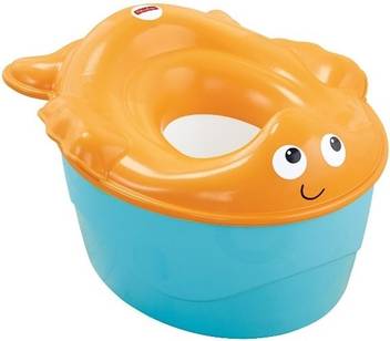 Fisher Price 3 In 1 Goldfish Fun Potty Seat Plastic Potty Seat