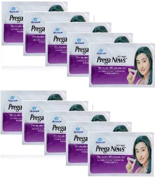 Mankind Prega news combo of 10 Pregnancy Test Kit Price in India - Buy  Mankind Prega news combo of 10 Pregnancy Test Kit online at Flipkart.com