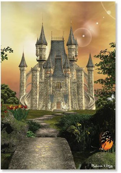 melissa and doug cardboard castle