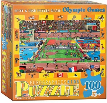 2-Pack//100-Piece EuroGraphics Spot and Find Puzzle