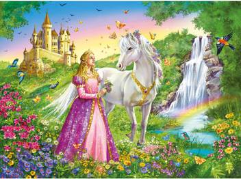 Ravensburger Princess Puzzle Game 200 Pieces Princess Puzzle
