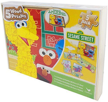 elmo wooden puzzle
