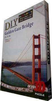 Dr Mady 3d Puzzle Golden Gate Bridge 3d Puzzle Golden Gate