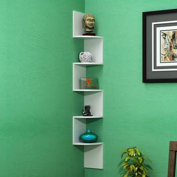 Driftingwood Corner Zigzag Mounted Floating 5 Rack Shelves Shelf High Quality Wooden Home Decor Wall Shelf Wooden Wall Shelf Price In India Buy Driftingwood Corner Zigzag Mounted Floating 5 Rack Shelves Shelf High