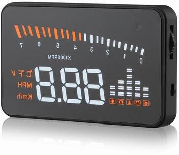 F2s X5 3 0 Inch Automatic Obd Ii Universal Car Hud Fuel Icon Head Up Display Led Screen Radar Detector Price In India Buy F2s X5 3 0 Inch Automatic Obd Ii Universal Car Hud