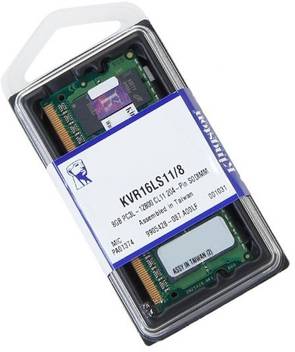 Kingston Value Ram Low Voltage Series Ddr3 8 Gb Dual Channel Laptop Kvr16ls11 8 Kingston Flipkart Com