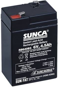 Sunca 6v 4 5ah Sealed Maintenance Free Rechargeable Lead Acid Battery Sunca Flipkart Com