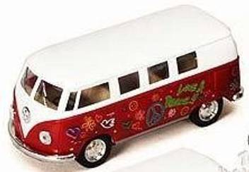 Kinsmart Volkswagen Classical Hippie Bus 1962 1 32 Scale