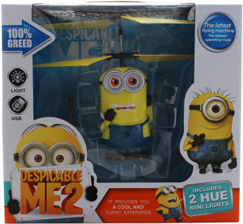 flying minion helicopter with hand sensor