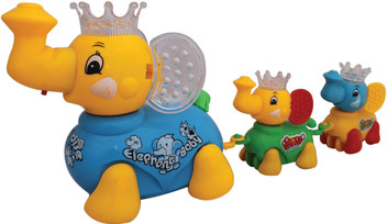 elephant toy train