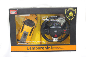 gravity induction dangling remote control lamborghini car steering wheel