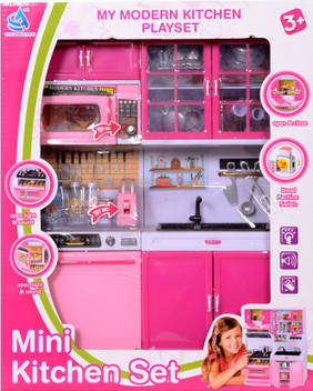 mini kitchen play set