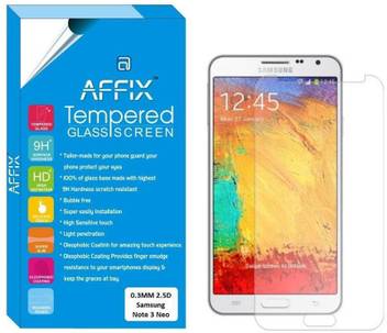 Affix Tempered Glass Guard For Samsung Galaxy Note 3 Neo 5 5 Inch Display Affix Flipkart Com