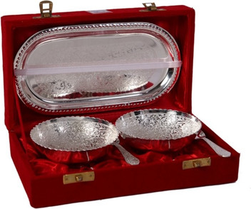 silver bowl and spoon for baby online