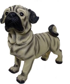 Paras Magic Pug Dog Statue Decorative Showpiece 36 Cm Price In